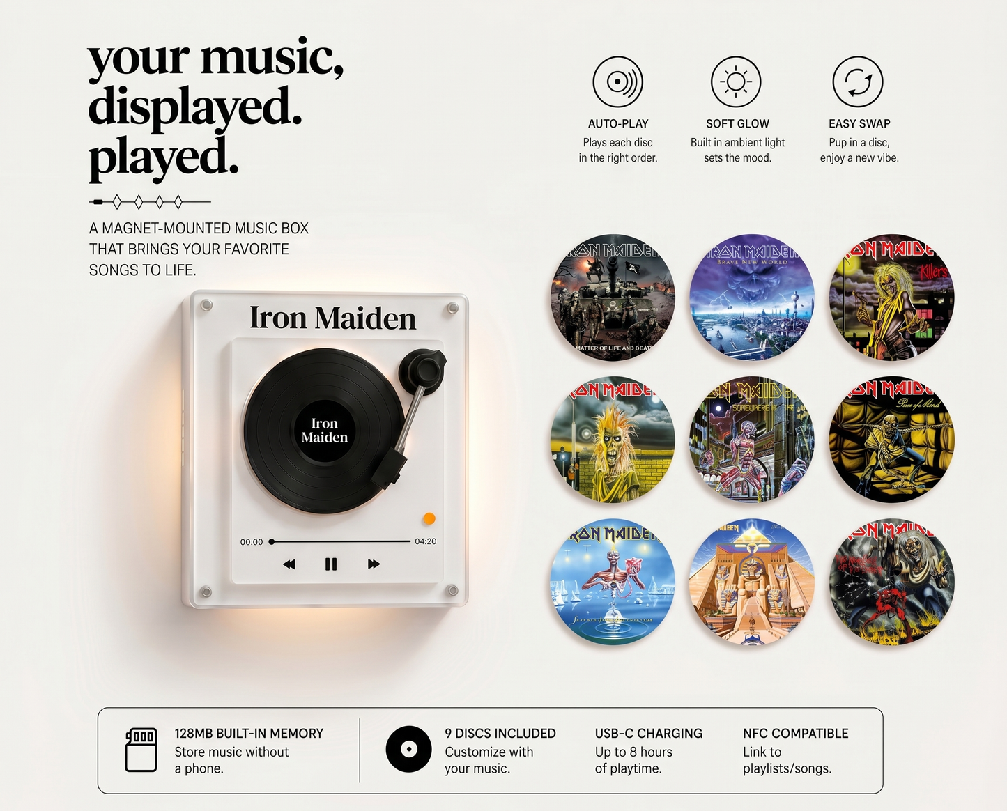 Iron Maiden's Fridge Vinyl